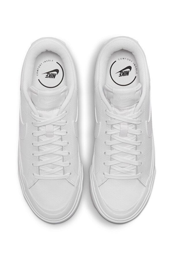 WMNS COURT LEGACY LI Beyaz Kadın Sneaker - Görsel 8
