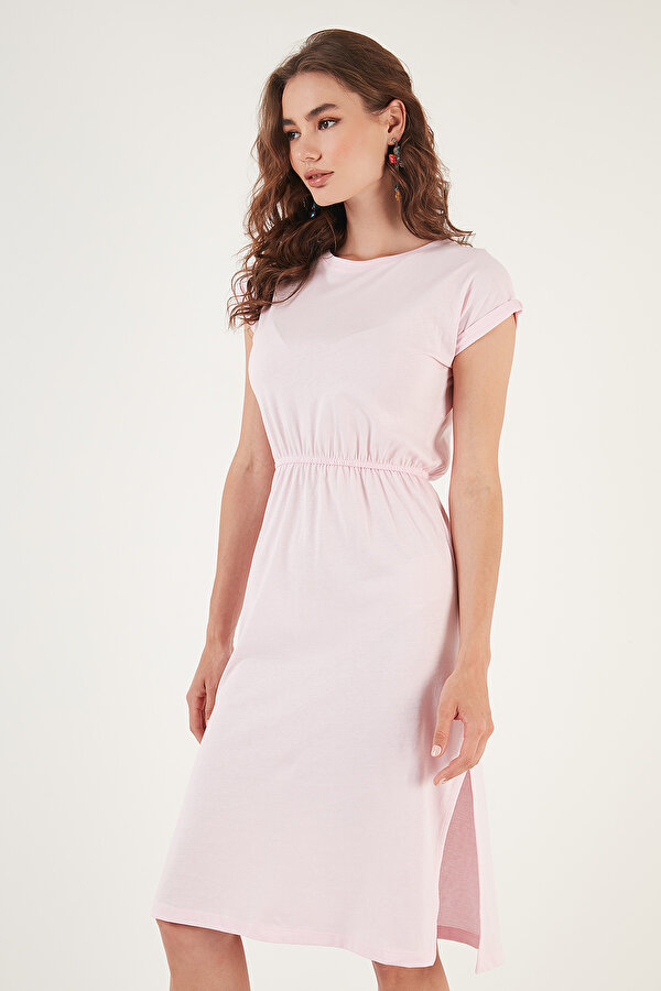 Lela Bayan Elbise 5864205 TOZ PEMBE