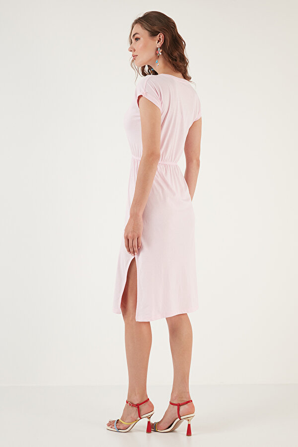 Lela Bayan Elbise 5864205 TOZ PEMBE