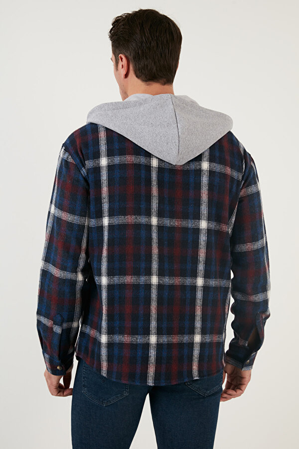 Buratti Erkek Gömlek CF22W2650 LACİVERT-EKRU