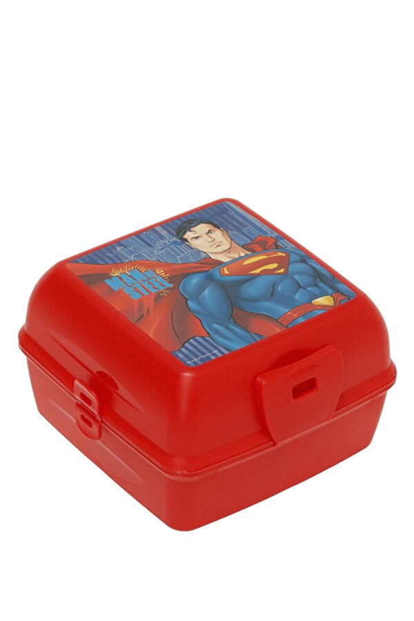 SUPERMAN BTS  BK 3PR Kırmızı Erkek Çocuk Beslenme Kabı