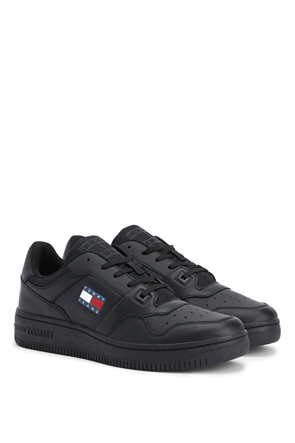Tommy Hilfiger RETRO BASKET Siyah Erkek Sneaker