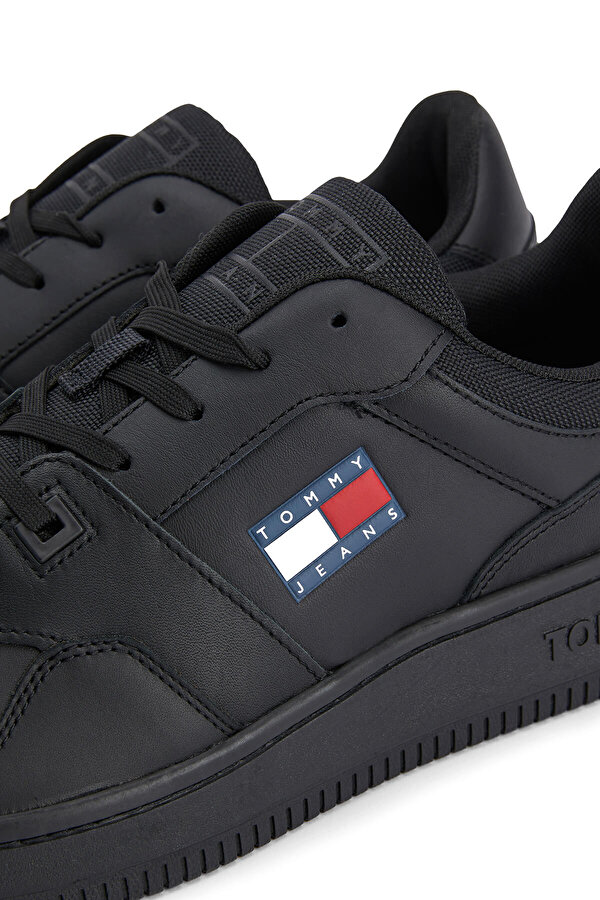 Tommy Hilfiger RETRO BASKET Siyah Erkek Sneaker