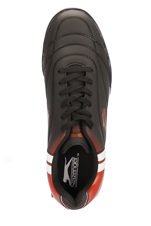 Slazenger MARK HS Futbol Erkek Halı Saha Ayakkabı Siyah / Beyaz / Kırmızı