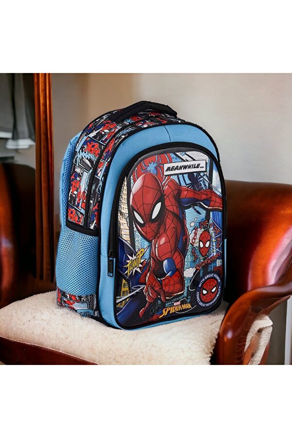 Spiderman Ilkokul Çantası Due Meanwhıle