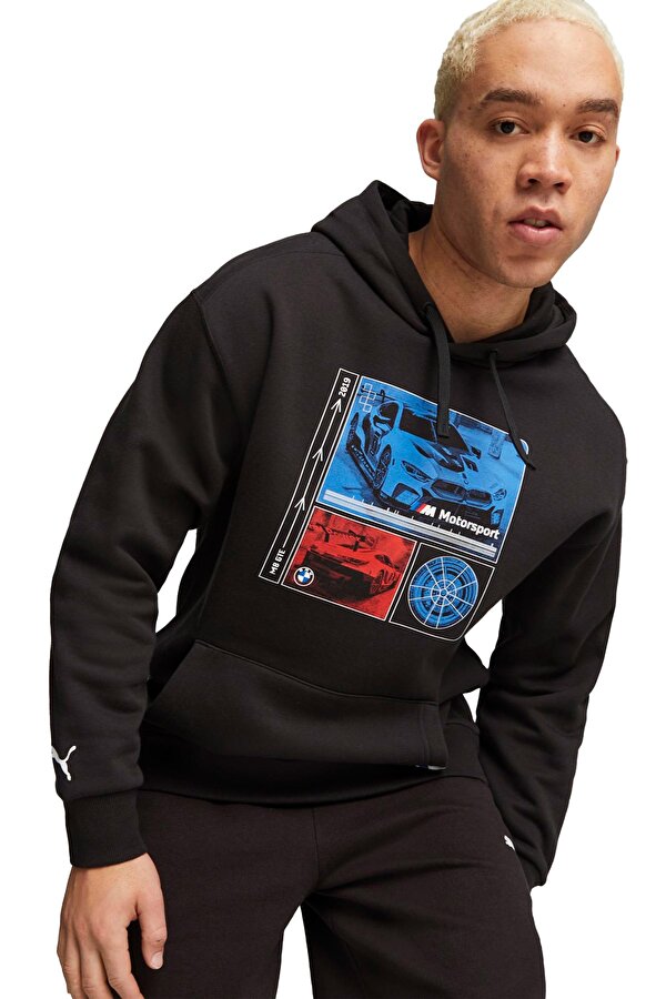 Puma Bmw Mms Graphic Erkek Sweatshirt 62122701 Giyim