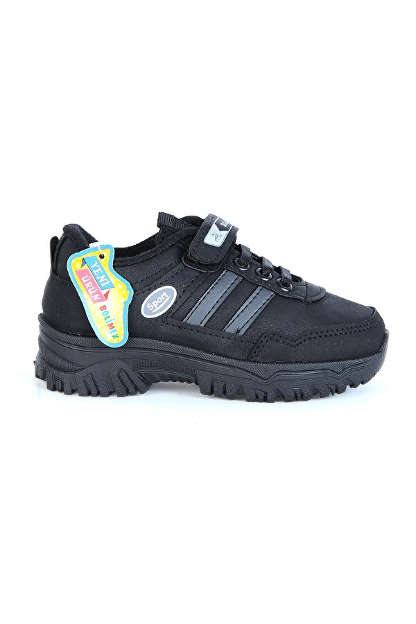 Bolimex 5090 Siyah Kışlık Erkek Çocuk Spor Ayakkabı