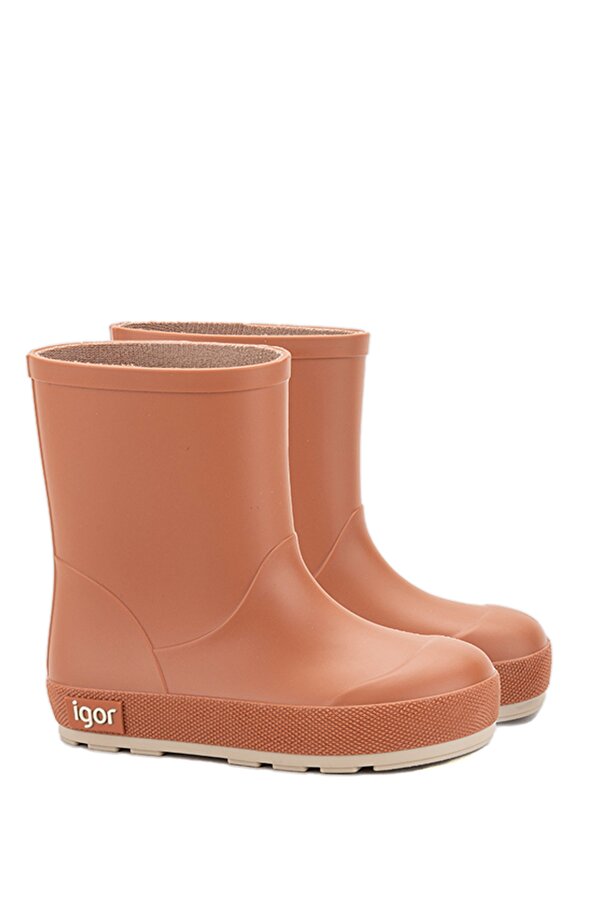 W10294 YOGI DK Kiremit Kız Çocuk Yağmur Çizmesi - Görsel 4