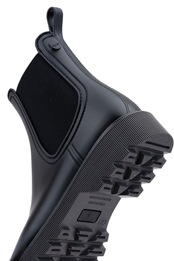 W10299 CHLOE MC Siyah Kadın Yağmur Botu - Görsel 6