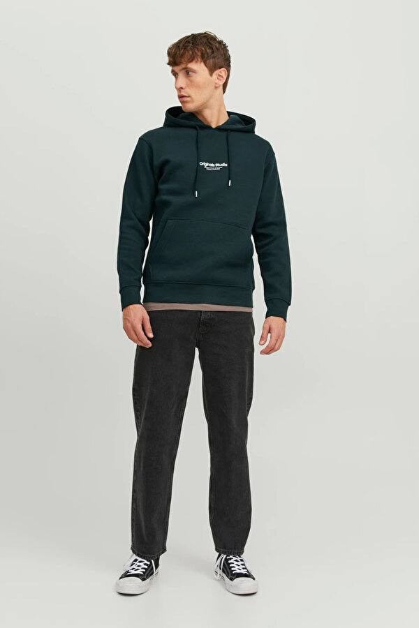 Jack & Jones Erkek Sweat 12241687 PETROL