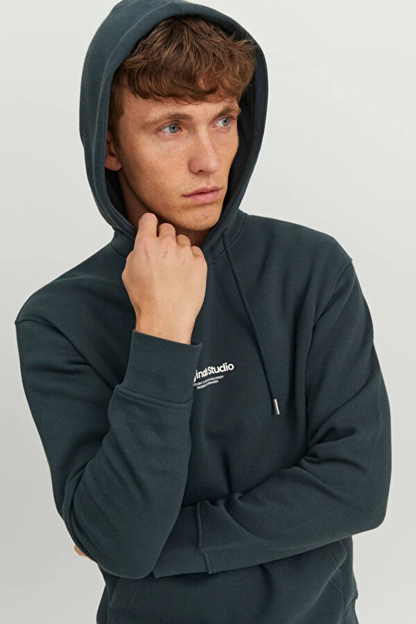 Jack & Jones Erkek Sweat 12241687 PETROL