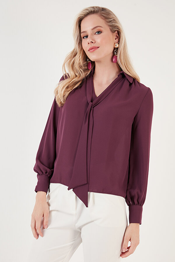 Lela Bayan Gömlek 611BZ0047 MÜRDÜM