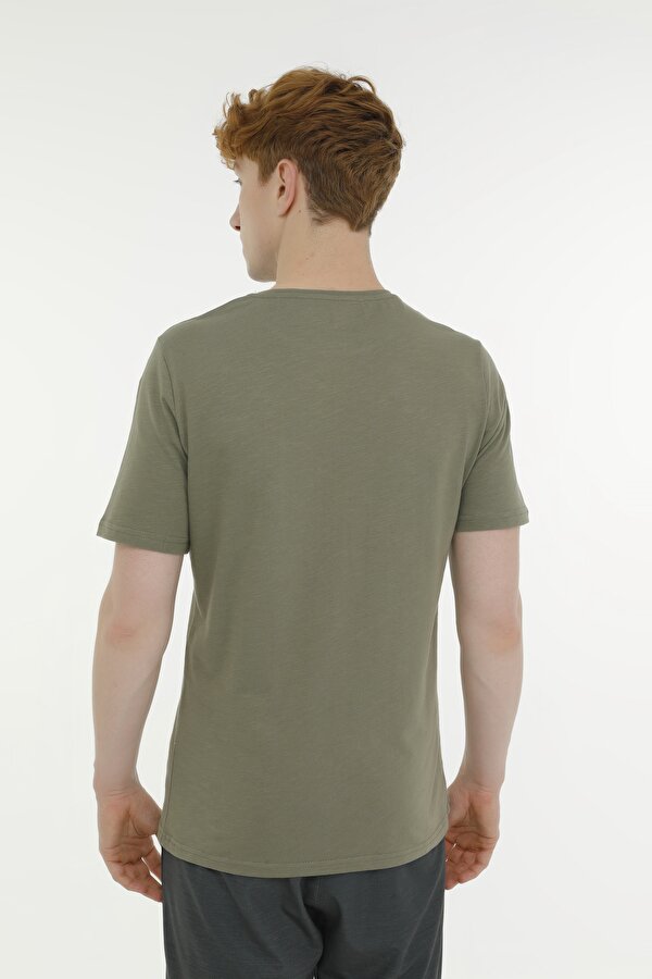 Lumberjack M-SB200 FLAM C T-SH 3FX KHAKI Man 054