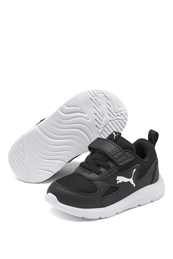Puma Fun Racer AC Inf Siyah Erkek Çocuk Spor Ayakkabı