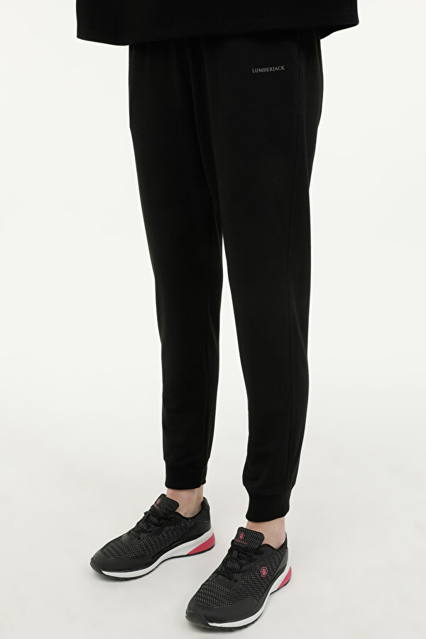 Lumberjack W-CT133 BASIC JOGGER 2PR Siyah Kadın Eşofman Altı