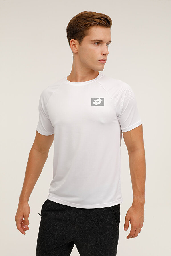 Lotto M-ALDO T-SH 3PR Beyaz Erkek Kısa Kol T-Shirt