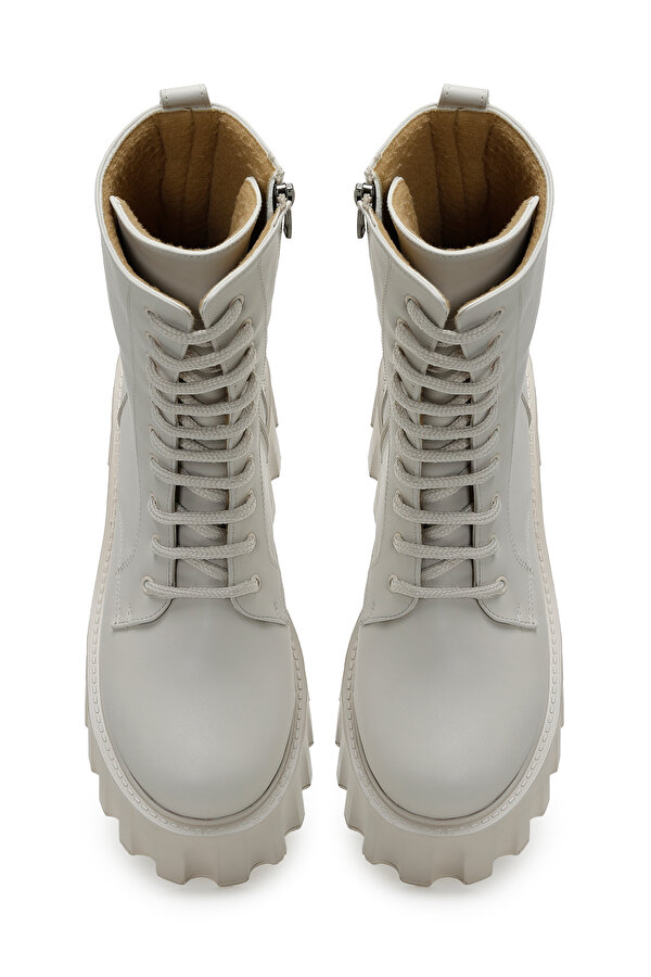 Butigo AMY 3PR Bej Kadın Topuklu Bot