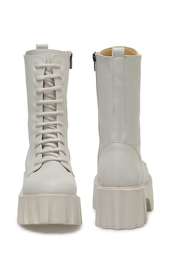 Butigo AMY 3PR Bej Kadın Topuklu Bot