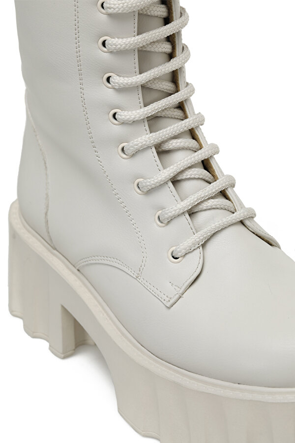 Butigo AMY 3PR Bej Kadın Topuklu Bot