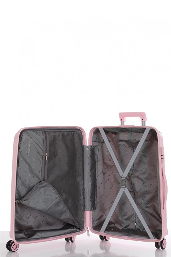 MÇS GROUP Mçs Polipropilen 3'lü Valiz Seti Büyük & Kabin & Makyaj V305