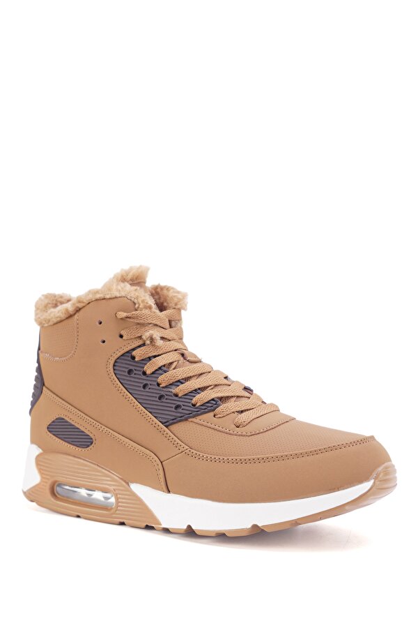 INT-CARDANO-KRK-3PR Kahverengi Erkek High Sneaker - Görsel 3