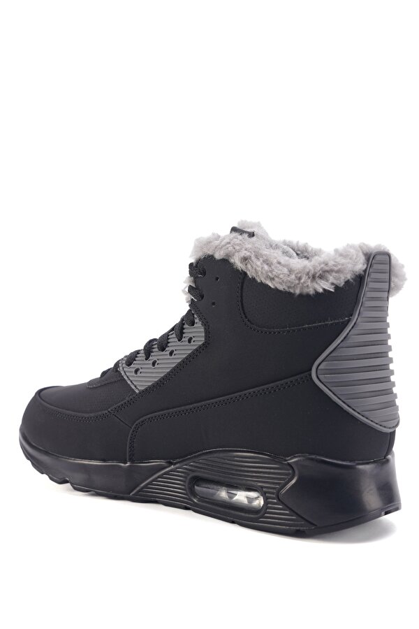 INT-CARDANO-KRK-3PR Siyah Erkek High Sneaker - Görsel 4