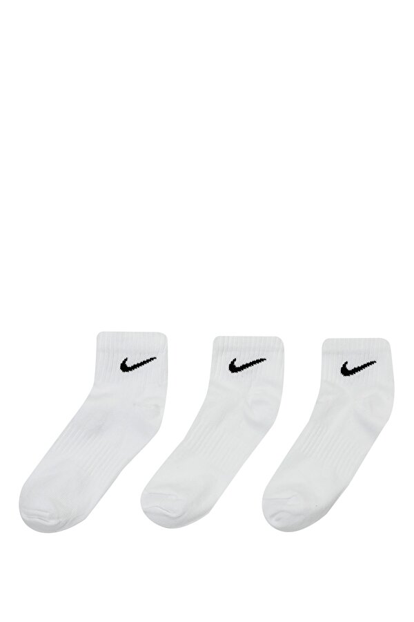 Nike U NK ED LTWT ANKLE 3P 132 Beyaz Unisex Çorap