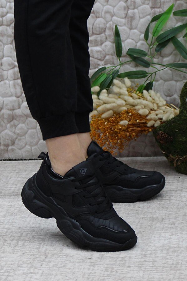 Dunlop 2384 Anatomik Orjinal Ürün Kalın Taban Sneaker Kadın Spor Ayakkabı