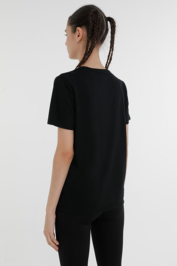 Kinetix WL LAYLA 11FN17 3PR Siyah Kadın Kısa Kol T-Shirt