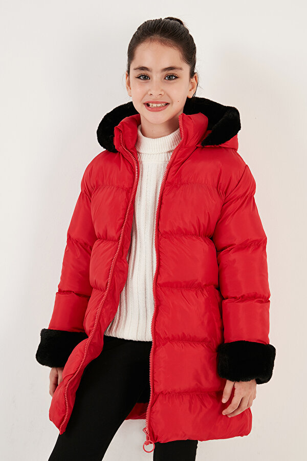 Lela Kız Çocuk Mont 5761981 KIRMIZI