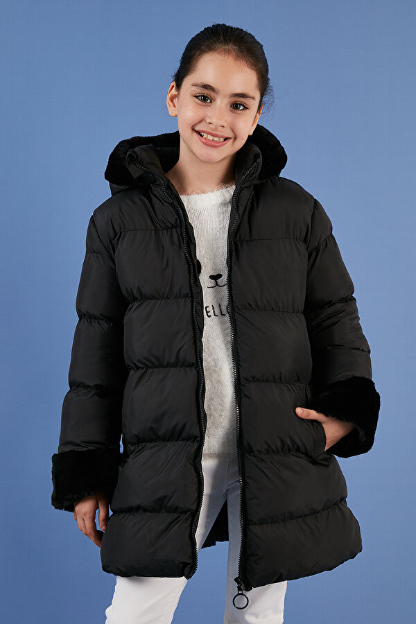 Lela Kız Çocuk Mont 5761981 SİYAH