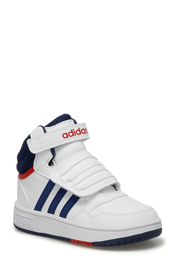 HOOPS MID 3.0 AC I Beyaz Erkek Çocuk High Sneaker - Görsel 3