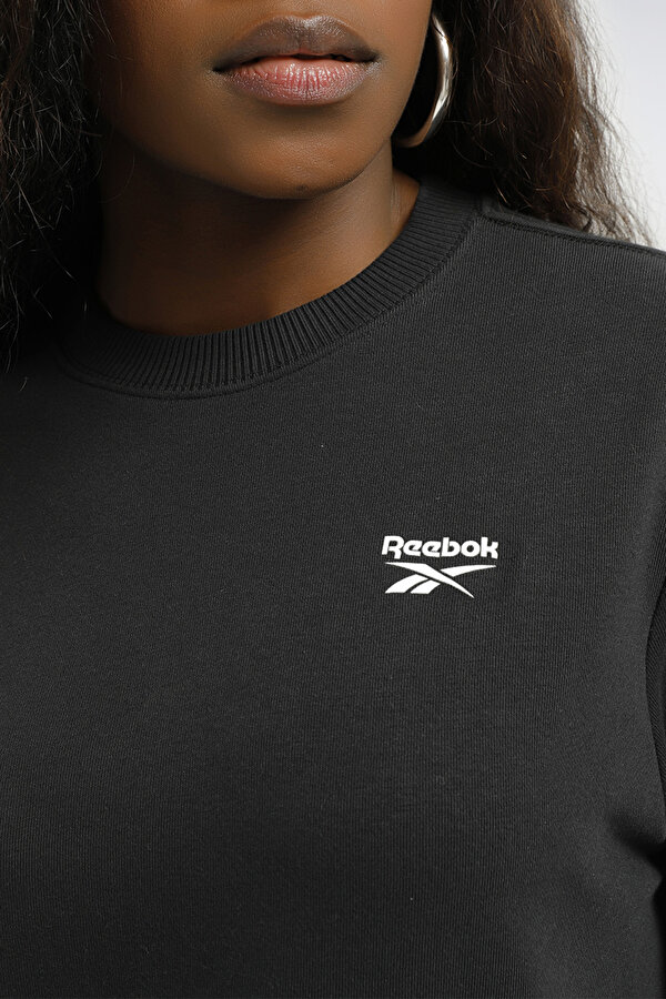 Reebok RI SL FT CREW Siyah Kad n Sweatshirt Giyim