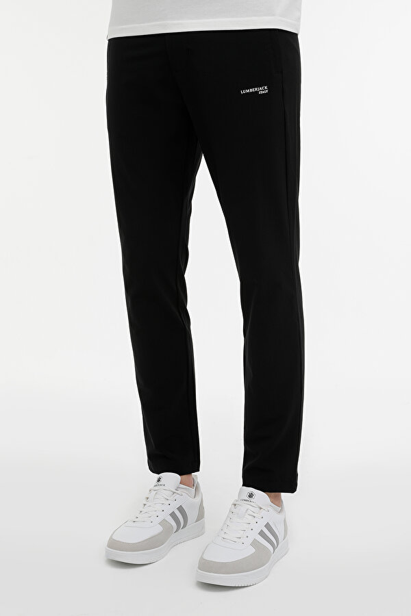 Lumberjack Ml Mulder 22Hs60 3Pr Черный Мужчина Спортивные Брюки