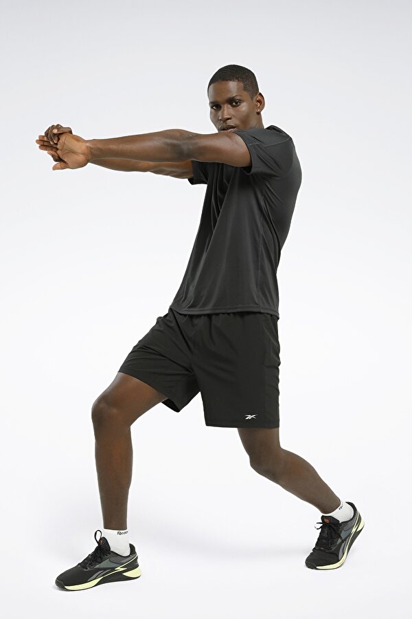 Reebok WOR WOVEN SHORT Siyah Erkek Şort