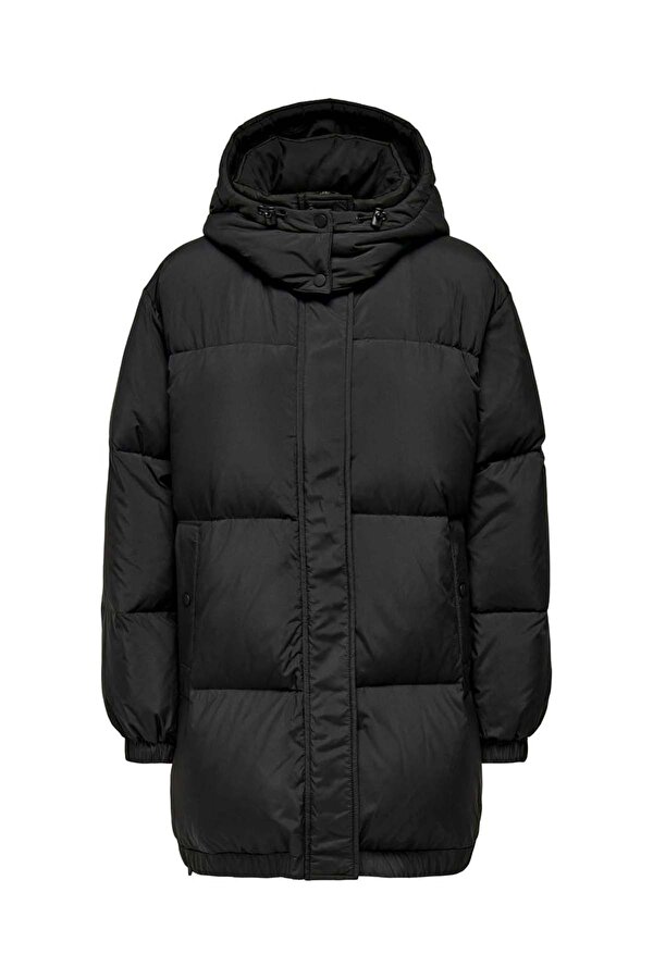 Only Kadın Onlvılma Kapüşonlu Şişme Mont 15294690 Siyah