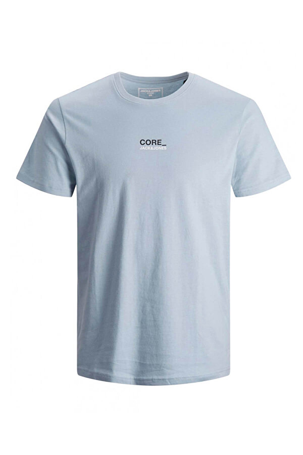 Jack & Jones JCOWALK TEE SS CREW NECK Mavi Erkek Kısa Kol T-Shirt