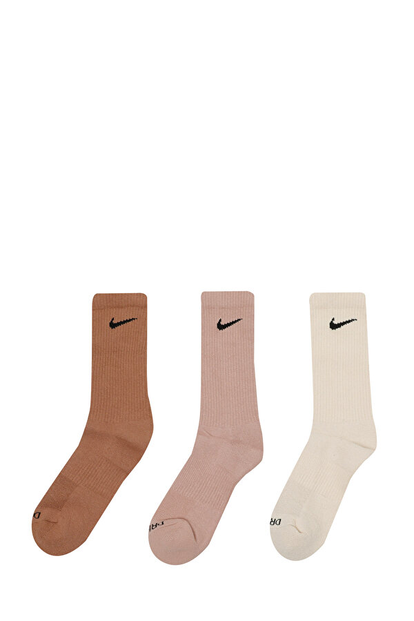 Nike U NK EVERYDAY PLUS CUSH C KAHVE MULTI Unisex Çorap