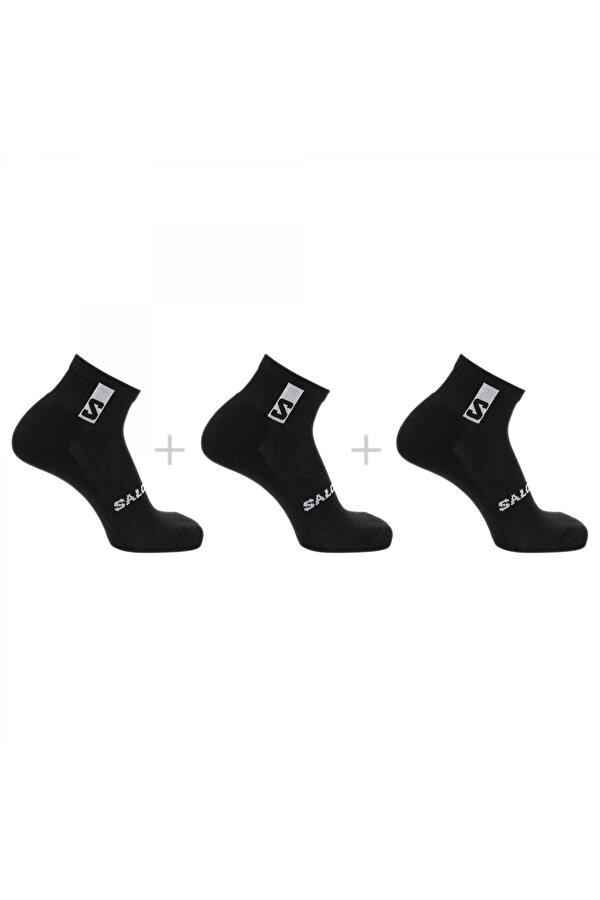 Lc2086500 Everyday Ankle 3-Pack Çorap Siyah Unisex Çorap
