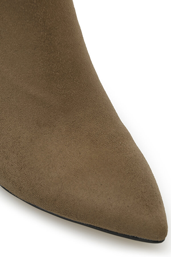 Butigo CYRUS 3PR Bej Kadın Topuklu Bot