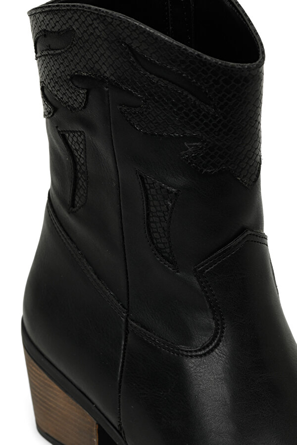 Butigo JERY 3PR Siyah Kadın Kovboy Bot