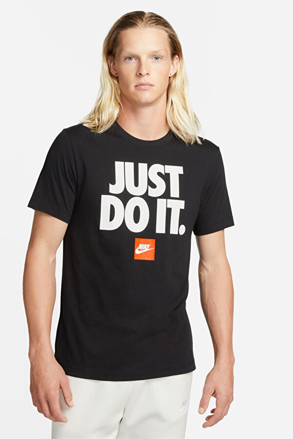 Nike M NSW TEE FRAN JDI VERBIA Siyah Erkek Kısa Kol T-Shirt