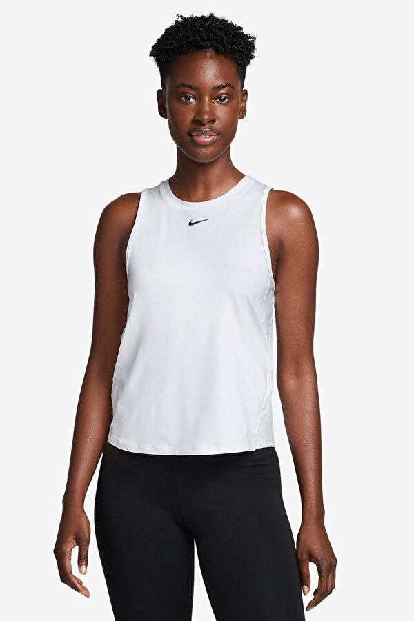 Nike W NK ONE CLASSIC DF TANK Beyaz Kadın Atlet