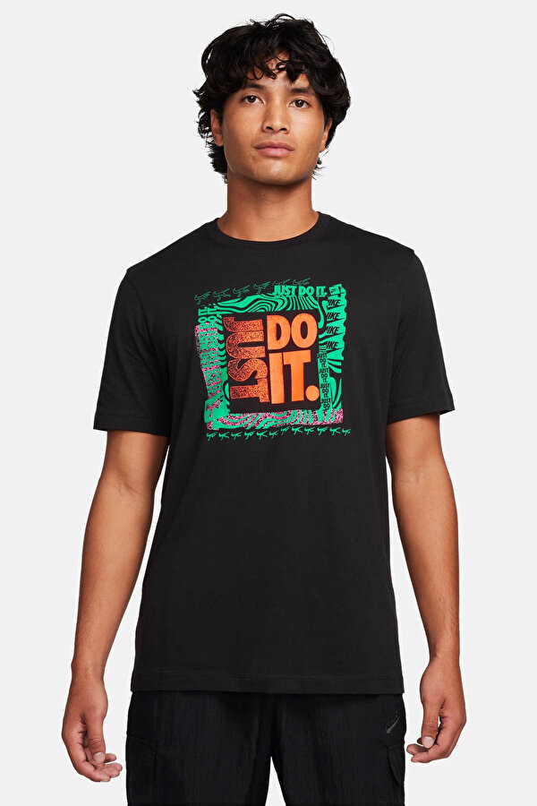 Nike U NSW TEE BRANDRIFF JDI Siyah Erkek Kısa Kol T-Shirt