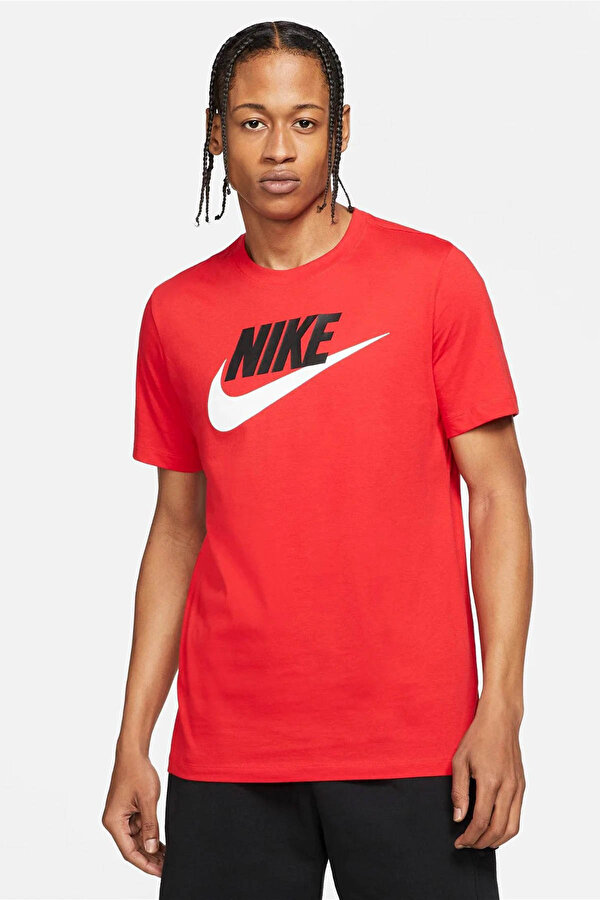 Nike M NSW TEE ICON FUTURA RED Man Sleeve T-Sh