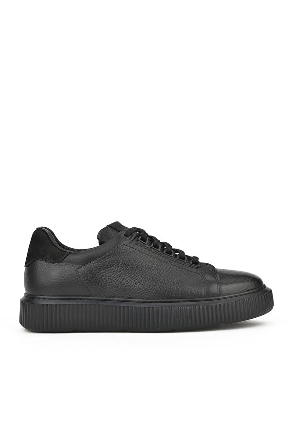 Ziya Erkek Hakiki Deri Sneaker 1431026Z2049 Siyah