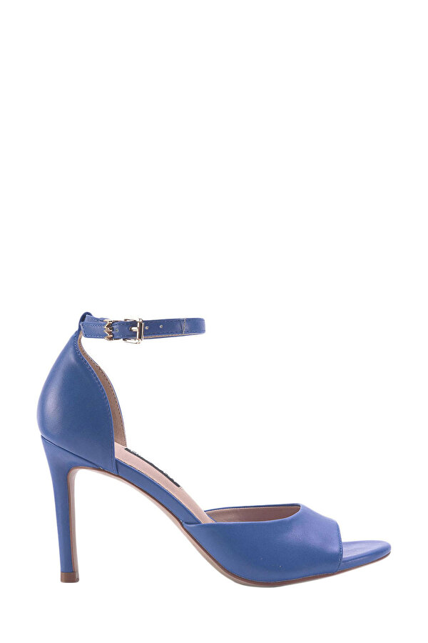 Nine West PERRA 3FX Mavi Kadın Topuklu Sandalet