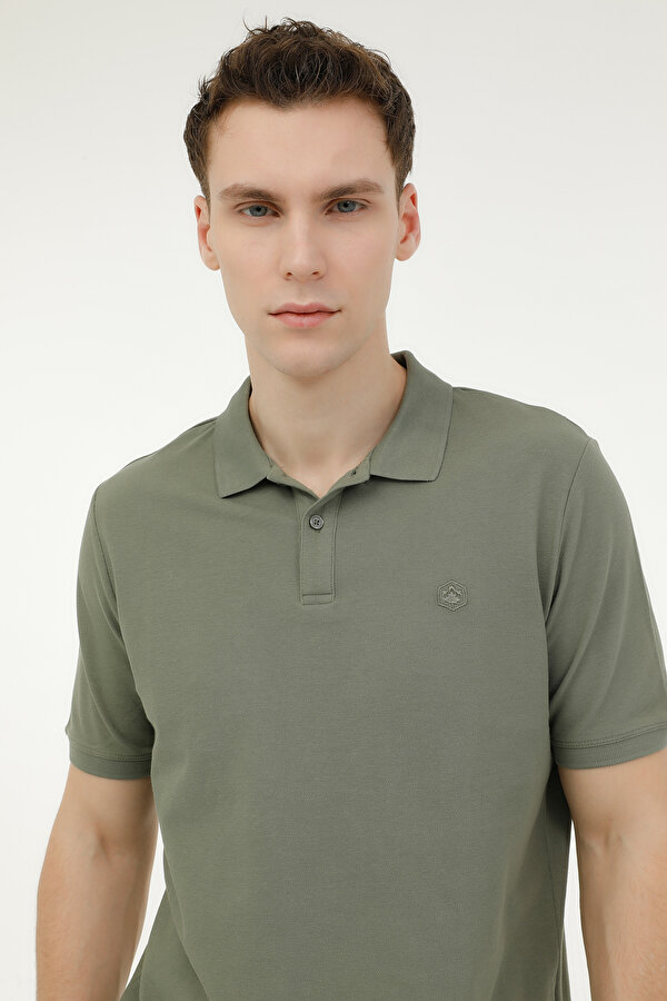 Lumberjack M-CT953 BASIC P.T-SH 4FX KHAKI Man 125