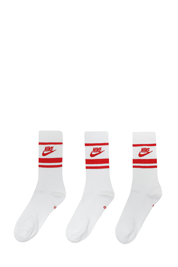 Nike U NK NSW EVERYDAY ESSENTI Beyaz Unisex Çorap