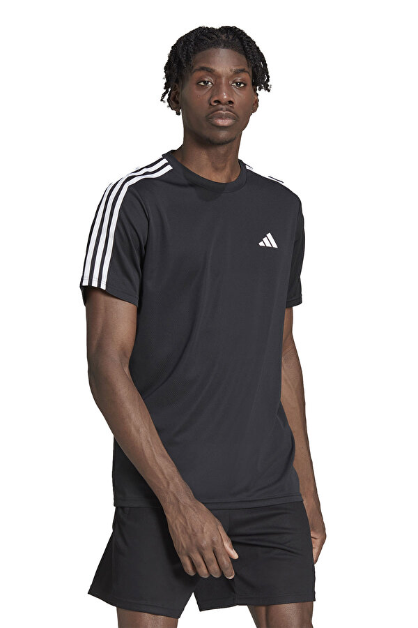 adidas TR-ES BASE 3S T Siyah Erkek Kısa Kol T-Shirt